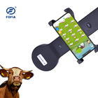 اسکنر شناسه حیوانات RFID Ear Tag Reader برای گاو در مزرعه استاندارد ISO 134.2khz