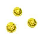 برچسب گوش زرد RFID برای ET907 قطر 30.5mm ± 0.5mm ISO11784/5 FDX-B