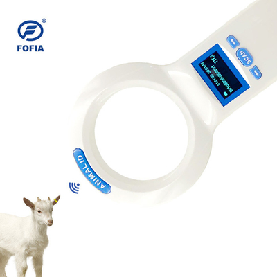 ISO Animal ID اسکنر میکروچیپ RFID دستگاه خواندن دستگاه FOFIA PT200 Reader ID64
