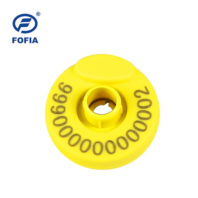 برچسب گوش RFID برای شناسایی خوک تراشه های اروپایی با امنیت داده های منحصر به فرد