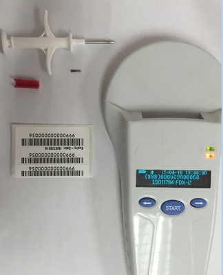 ISO11784/5 FDX-B استاندارد RFID شناسه حیوانات میکروچیپ یکبار مصرف شیرینی تراشه های امنیتی داده های منحصر به فرد