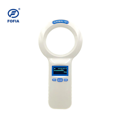 پروتکل ISO11784/5 FDX-B ID64 اسکنر میکروچیپ RFID خواننده RFID دستی برای ردیابی و مدیریت حیوانات