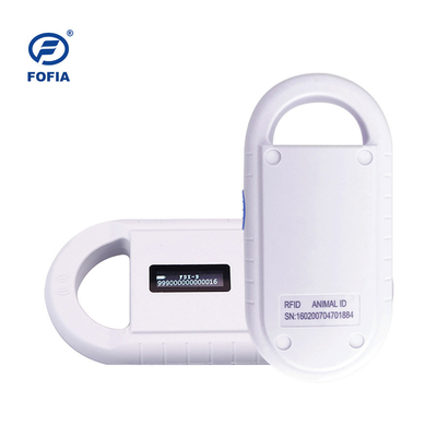 اسکنر ریزتراشه خوان Rfid 134.2 کیلوهرتز قابل شارژ حیوانات