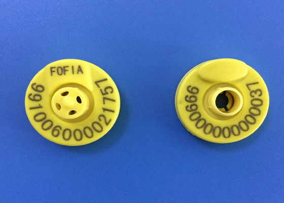 برچسب‌های الکترونیکی گوش RFID FDX-B با گواهی کامل ICAR برای مدیریت دام، برچسب‌های شناسایی حیوانات 134.2 کیلوهرتز با رنگ سفارشی برای گاو، گوسفند، بز و خوک