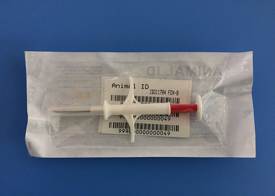 میکروتراشه 2.12 * 12 میلی متر Pet ID با سرنگ ایمپلنت ترانسپوندرهای تزریقی 134.2 کیلوهز