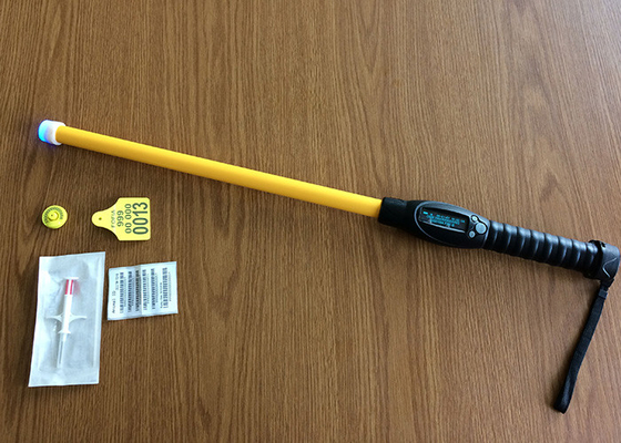 7000 Records RFID Eid Stick Reader سبک وزن با رطوبت عملیاتی 5٪ تا 90٪