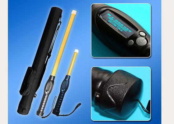 خواننده چوب RFID دستی با صفحه نمایش OLED 3 دکمه رابط و بلوتوث 5 برای اسکن دقیق مایکروچیپ دام