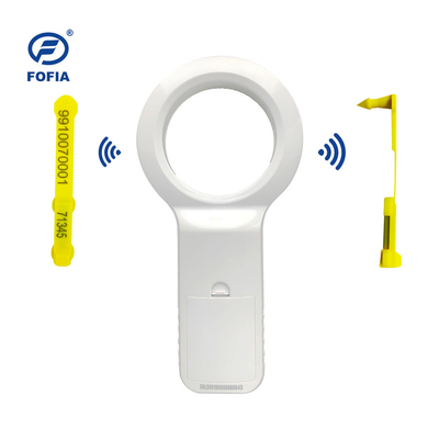ARM STM32 اسکنر مایکروچیپ RFID 160g N.W. با 3 دکمه چیپ حیوانات 134.2KHz