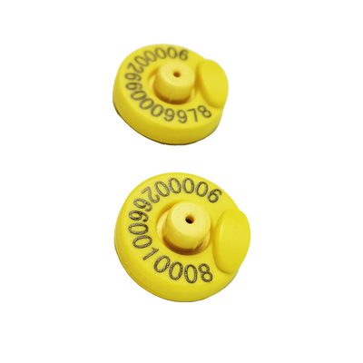 FDX-B سفارشی 134.2Khz Lf EM4305 گرد TPU RFID برچسب گوش الکترونیکی برای دام دام گاو گوسفند بز خوک خرگوش