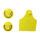 برچسب گوش زرد RFID با TPU و برچسب گوش ICAR ISO11784/5 FDX-B