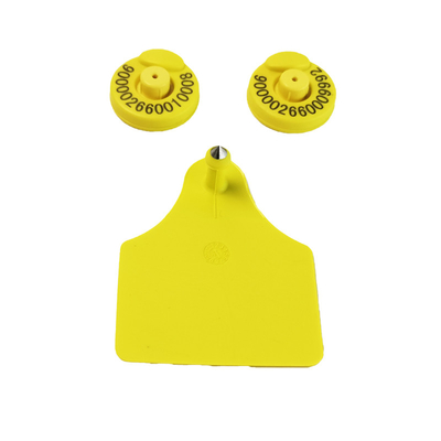 PEUR RFID Ear Tag در داخل عملیات دمای 17 سانتی متر برای مدیریت دام