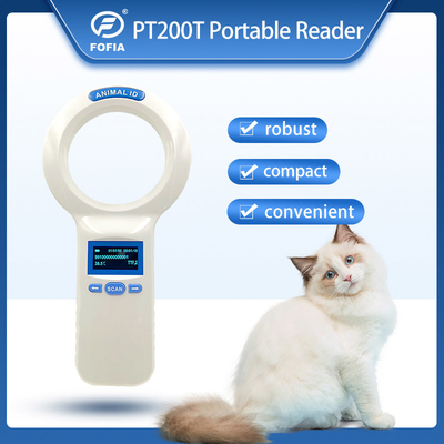 USB قابل انتقال ISO Transponder Microchip Handheld Reader برای شناسه حیوانات خانگی