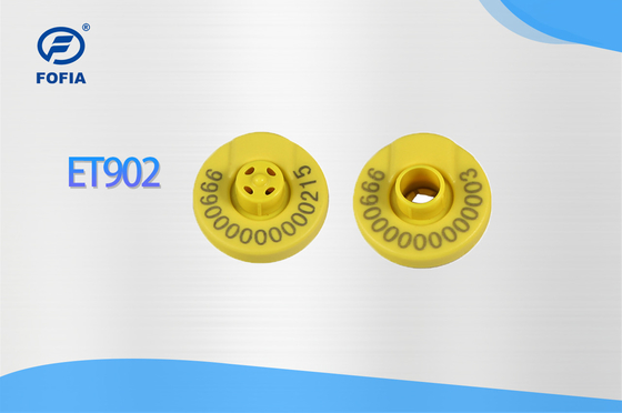 ضد آب 134.2 Khz برچسب های الکترونیکی گاو چاپ لیزر