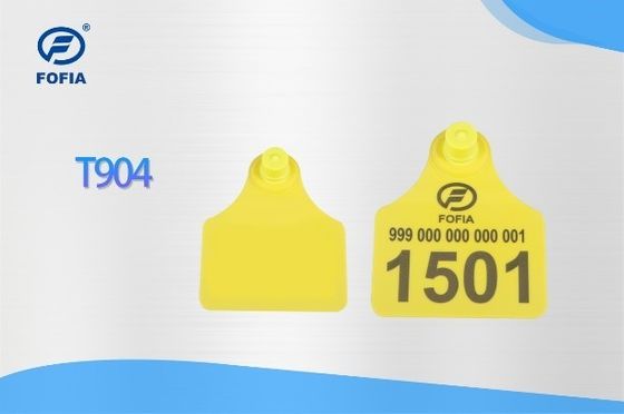 برچسب های گوش حیوانات ضد آب TPU T904+T905 برای شناسایی حیوانات