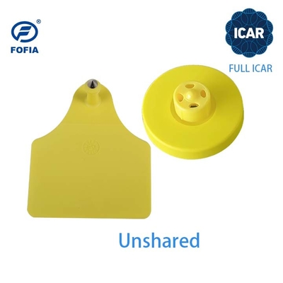 برچسب های گوش گاو با گواهینامه FDX-B FULL ICAR 134.2khz RFID Ear Tags