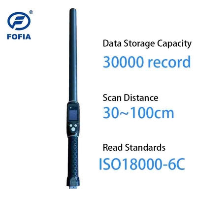 خواننده برچسب RFID حرفه ای دام   PT290 با صفحه نمایش OLED و ذخیره سازی داده