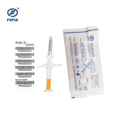 تراشه ریز RFID تزریقی HT003 با حسگر دما، دارای گواهی ISO11784/85 FDX-B