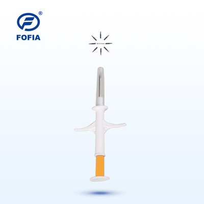 تراشه ریز RFID تزریقی HT003 با حسگر دما، دارای گواهی ISO11784/85 FDX-B