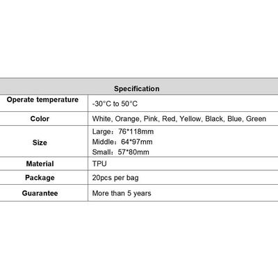 حیوانات گاو گاو ردیابی برچسب گوش شماره شناسایی چاپ لیزر 5 سال گارانتی برای تجهیزات گاو