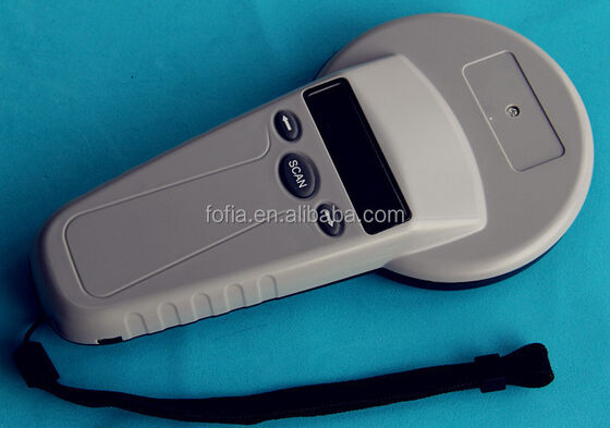 دستگاه شناسایی حیوانات خانگی اسکنر میکروچیپ قابل حمل که در فرکانس 125khz 1342khz برای اسکن RFID حیوانات خانگی کار می کند