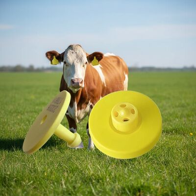 برچسب گوش RFID ضد آب برای ردیابی حیوانات طراحی پایدار مناسب برای شناسایی و مدیریت دام