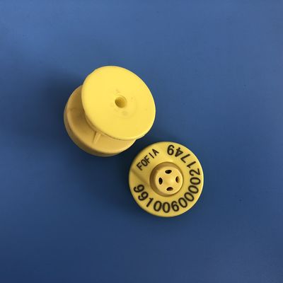 برچسب گوش الکترونیکی با دوام 134.2kHz برای دام با استاندارد ISO11784/5 FDX-B و مواد ضد آب TPU