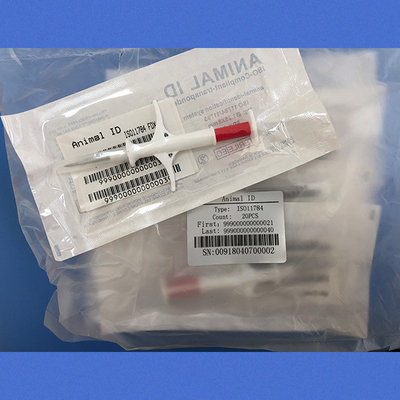 Unclassified ICAR Code FDX - B شناسه حیوانی Microchip بسته بندی شده در کیسه استریل جداگانه