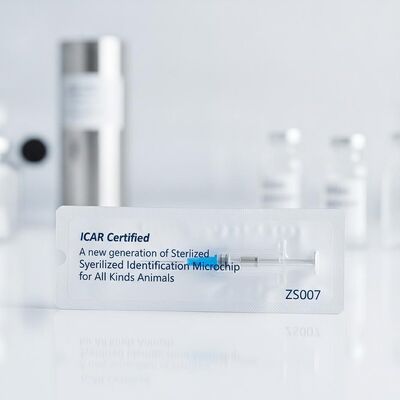 ICAR گواهی نسل جدیدی از میکروچیپ شناسایی شیرینی استریلیزه شده برای همه انواع حیوانات ZS007