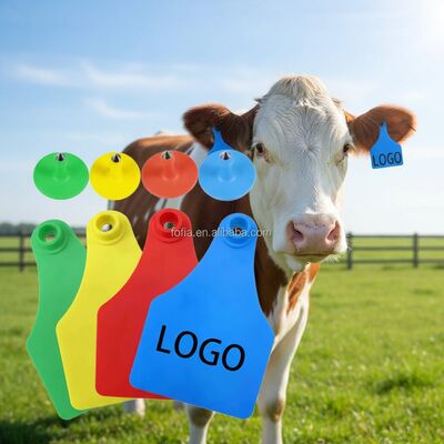 T904 برچسب گوشی چوبی چشمگیر برچسب TPU ماندگار برای پرورش حیوانات و مدیریت ذبح