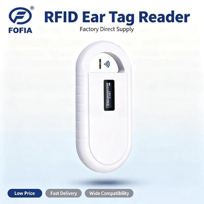 کارت خوان کارت RFID مایکروچیپ پلاستیکی حیوانات PT160 134.2kHz صفحه نمایش OLED USB باتری لیتیوم CE گواهینامه ایزو 11784/11785