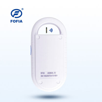 کارت خوان کارت RFID مایکروچیپ پلاستیکی حیوانات PT160 134.2kHz صفحه نمایش OLED USB باتری لیتیوم CE گواهینامه ایزو 11784/11785