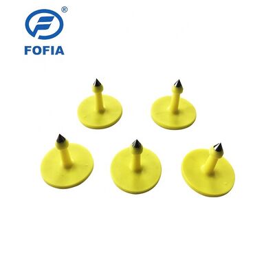 فوفیا ICAR ET926 ضد آب RFID TPU برچسب گوش حیوانات FDX-B 134.2Khz EM4305 تراشه ها دام گاو خوک گوسفند