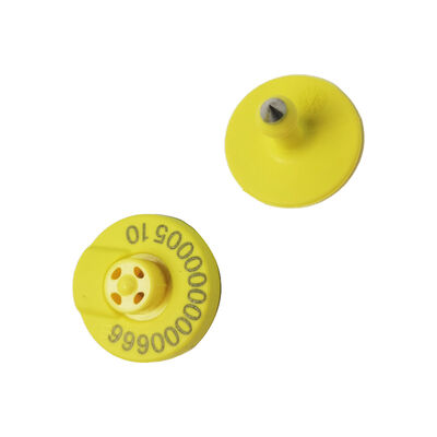 RFID FDX HDX برچسب گوش الکترونیکی حیوانات 134.2KHz دام خوک گوسفند گاو