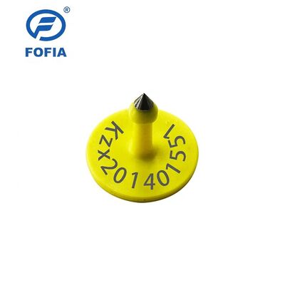 برچسب گوش الکترونیکی UHF GPS برای مدیریت تغذیه گاو / گوسفند / خوک