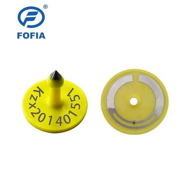 برچسب گوش الکترونیکی UHF GPS برای مدیریت تغذیه گاو / گوسفند / خوک
