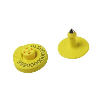 برچسب گوش الکترونیکی HDX برای دام با فناوری RFID 134.2KHz
