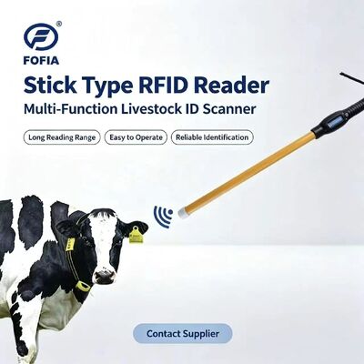 کارت‌خوان ضد آب PT280 RFID 134.2kHz پی‌وی‌سی پلاستیکی NLIS استرالیا ICAR تأیید شده برای شناسه دام USB ISO 11784/5 Wiegand RS232