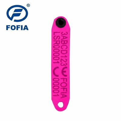فوفیا جدید مقاوم در برابر دمای بالا یکپارچه ضد ریزش الکترونیک ET969 گوسفند زرد RFID برچسب گوش مواد TPU RF حیوانات