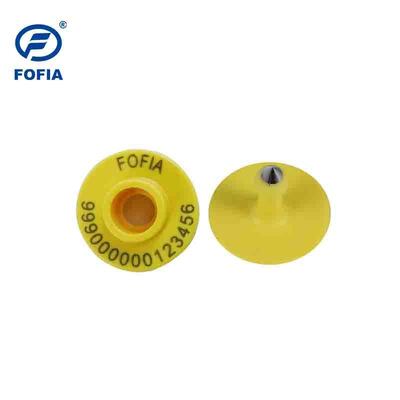 فوفیا ET957+T967 گوسفند بز گاو حیوانات ترکیبی ردیابی الکترونیکی مزرعه برچسب گوش جدید با کیفیت بالا RFID TPU لیزر کد 3