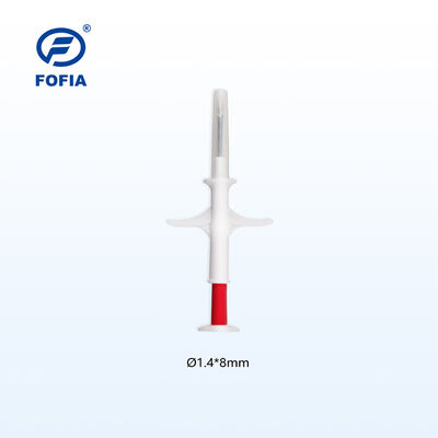 FOFIA ZS007 RFID 134.2kHz مایکروچیپ حیوانات FDX/EM4305 تراشه IP67 ضد آب دام حیوانات خانگی بسته بندی پلاستیکی تزریقی جدید 1.5