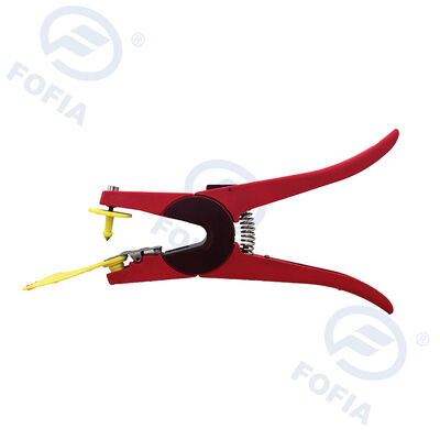 New FOFIA Metal Aluminum Alloy Farm Animal Ear Tag Applicator Laser Coding Cattle Pig Sheep Horse 3 Months Warranty