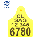125KHZ ISO11784 / 85 TPU برچسب های گوش پلاستیکی گوش برای مدیریت شناسایی گاو