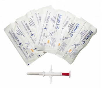 شناسه حیوانات Microchip Pet ID Transponder 1212 * 12mm شیشه ای