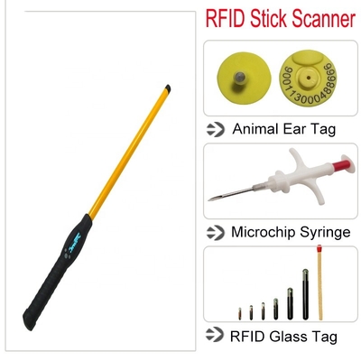 خواننده چوب RFID اسکنر چوب میکروچیپ RFID برای سگ ها با فاصله خواندن 20 متر
