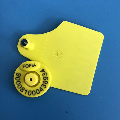 برچسب های TPU Livestock Rfid Ear برای مدیریت حیوانات گاو ، گواهی ICAR