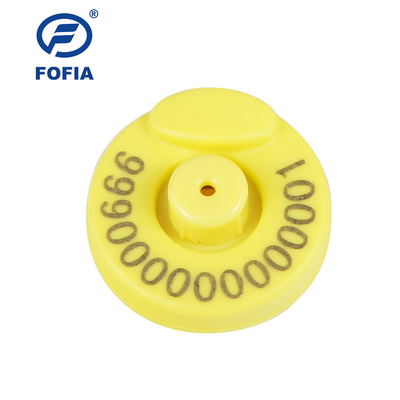 125khz ISO11784/5 FDX - B برچسب گوش حیوانات Rfid برد بلند برای مدیریت گوسفند گاو