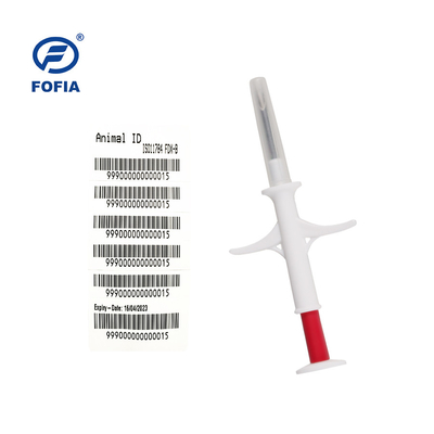 ISO11784/5 FDX-B استاندارد RFID شناسه حیوانات میکروچیپ یکبار مصرف شیرینی تراشه های امنیتی داده های منحصر به فرد