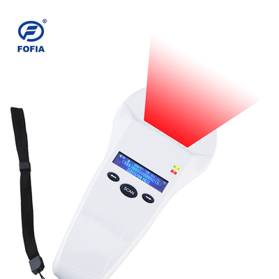 اسکنر حیوانات ریزتراشه RFID 134.2 Khz برای شناسایی حیوانات خانگی / حیوانات خانگی