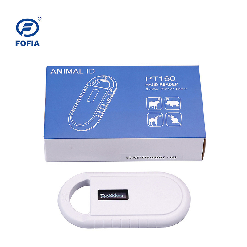 ISO11784/5 FDX-B و ID64 اسکنر مایکروچیپ سازگار RFID برای شناسایی حیوانات اسکنر مایکروچیپ حیوانات خانگی