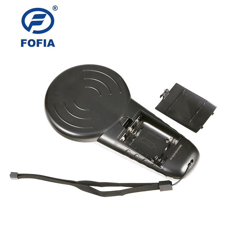 دستگاه شناسایی حیوانات خانگی اسکنر میکروچیپ قابل حمل که در فرکانس 125khz 1342khz برای اسکن RFID حیوانات خانگی کار می کند